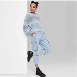 Wild Fable Spacedye Crewneck Pullover Sweater XXL